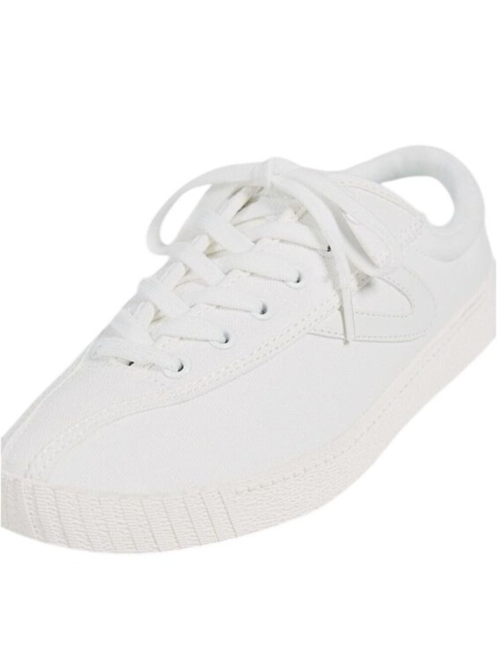 Tretorn Nylite Canvas Sneakers in White 7 New with Box Womens Athletic Shoes - Picture 1 of 15